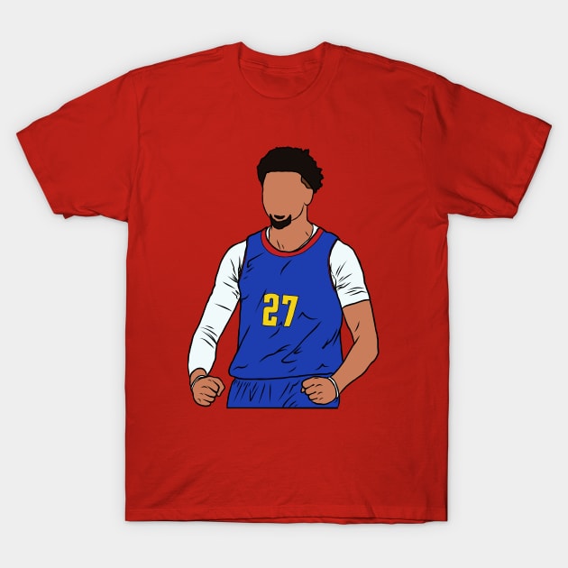 Jamal Murray Excited T-Shirt by rattraptees